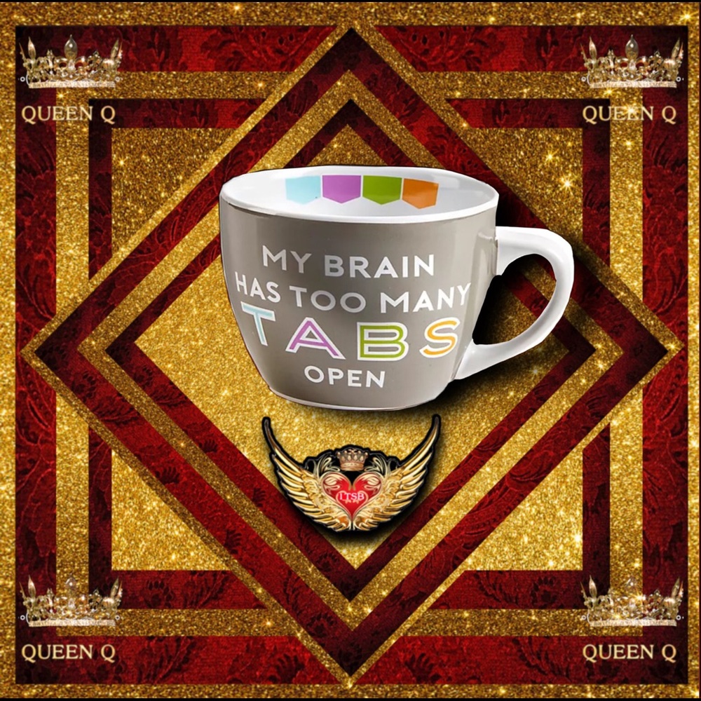 COPY - 🆕 MY BRAIN HAS TOO MANY TABS OPEN MUG / Colorful/ Ideal for coffee / tea